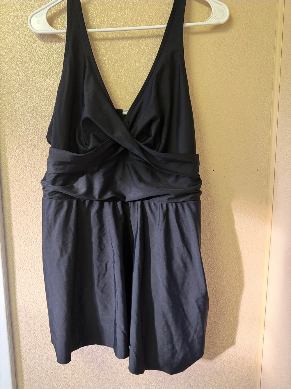 Black Women’s One-Piece Swim Dress